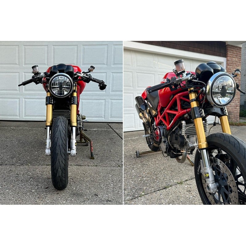 PST01 Piastre di sterzo Superiore Ducati Monster S2r 1000 2005+ CNC Racing