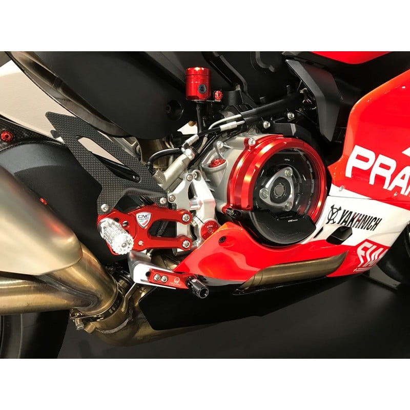 CA200 Clear oil bath clutch cover 1199 and 1299 Ducati Superbike 959 Panigale 2016+ CNC Racing