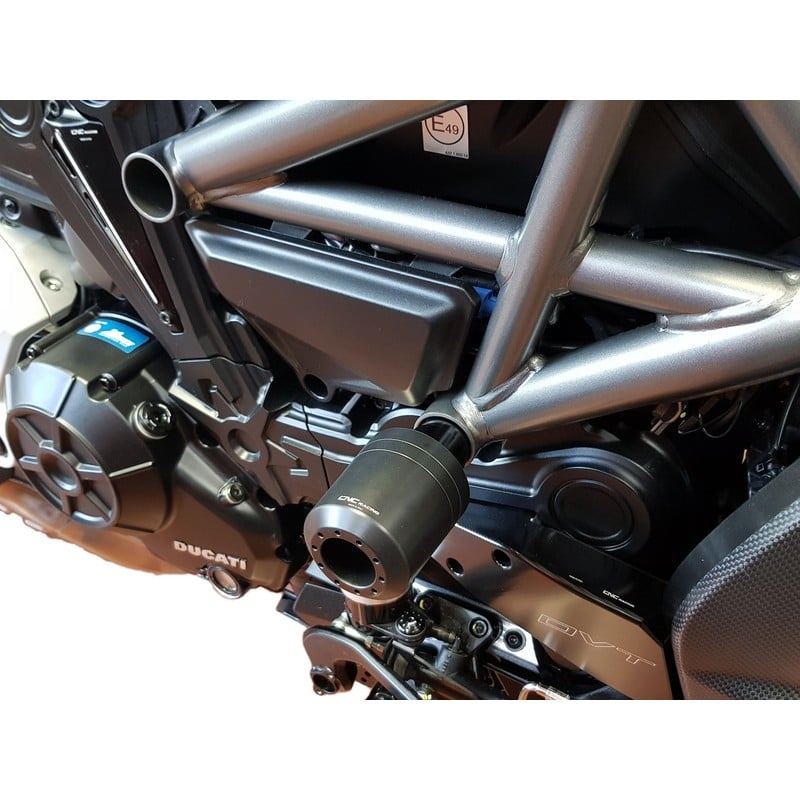 Tamponi protezione telaio Ducati Xdiavel 1262 2016+ CNC Racing