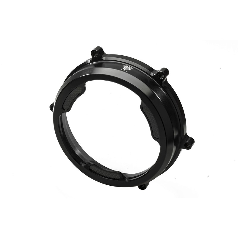 Carter trasparente con inserti in carbonio per frizioni a olio 959 1299 Ducati Superbike 1199 Panigale 2012+ CNC Racing