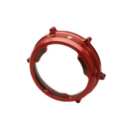 CA201 Clear clutch cover with carbon inserts for 959 1199 Ducati Superbike 1299 Panigale 2015+ CNC R