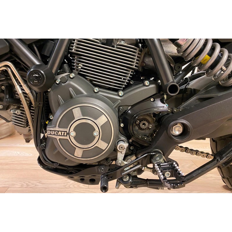CP166 Front sprocket cover Ducati Scrambler 800 Cafe Racer 2017+ CNC Racing