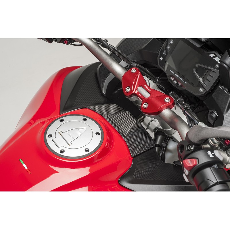 ZA986 Cover antenna Hands free carbonio opaco Ducati Multistrada 1200 S Pikes Peak 2016+ CNC Racing