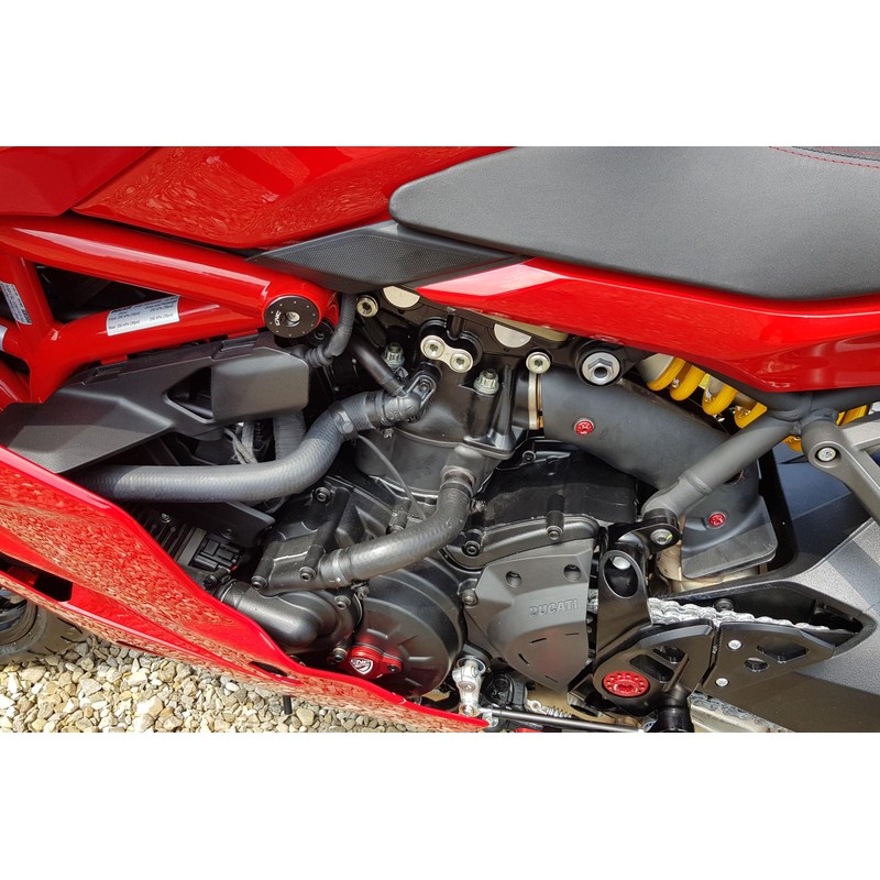 TT345 Frame cap sets Ducati Supersport 936 2017+ CNC Racing