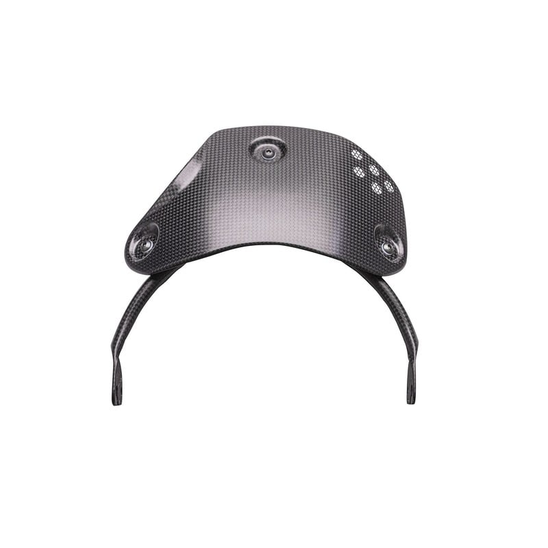 ZA814 Windshield Matt Carbon Ducati Scrambler 800 Urban Enduro 2015+ CNC Racing
