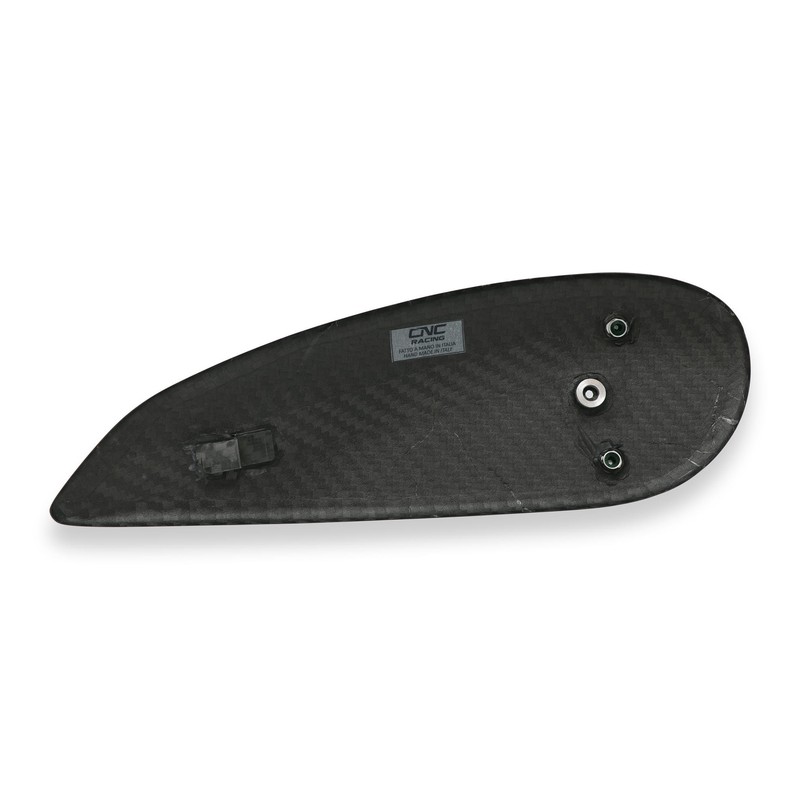 ZA974 Fianchetti laterali serbatoio carbonio opaco Ducati Scrambler 800 Urban Enduro 2015+ CNC Racin