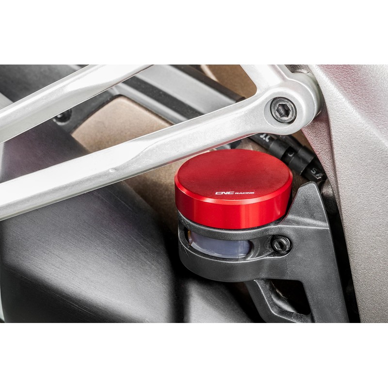 Tappo serbatoio fluido freno posteriore M46x4 Streaks Ducati Multistrada 1200 S 2015+ CNC Racing