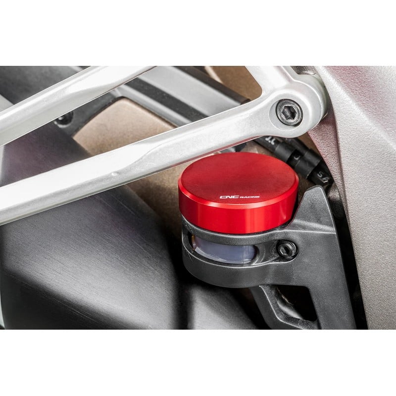 TF887 Rear brake fluid reservoir cap M46x4 Streaks Ducati Multistrada 1260 2018+ CNC Racing