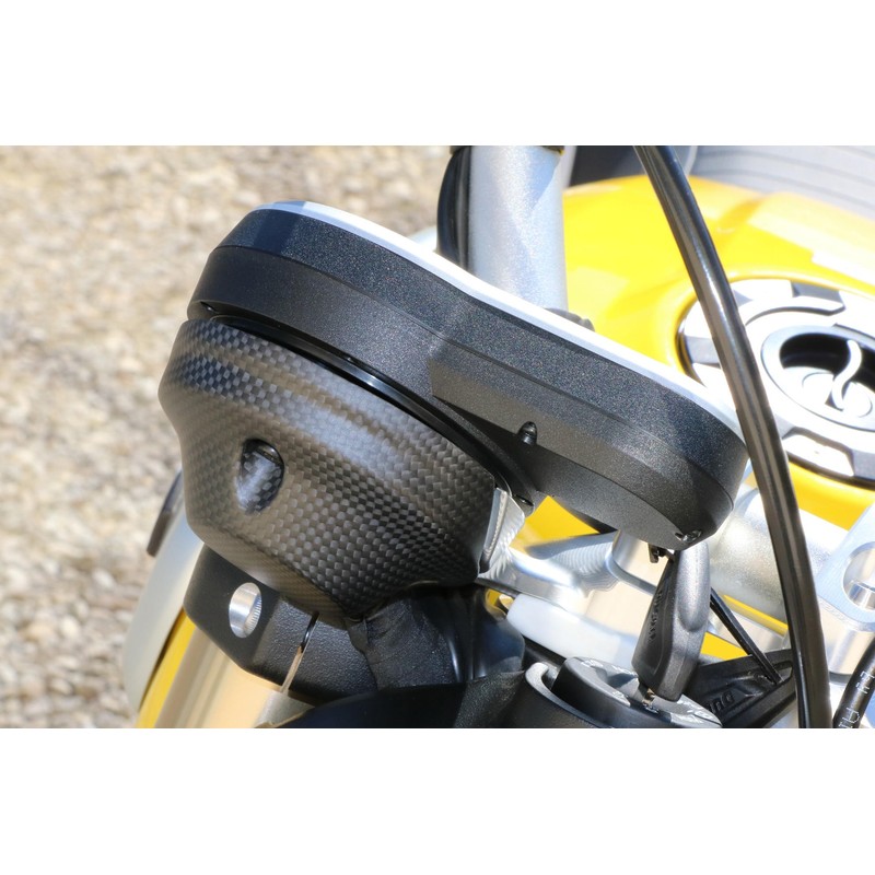 ZA810 Cover strumentazione carbonio opaco per Ducati Scrambler 800 Urban Enduro 2015+ CNC Racing