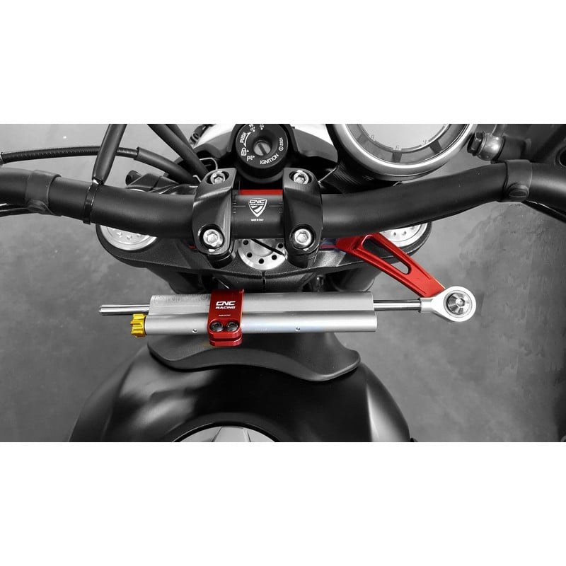 SUPPORTO AMMORTIZZATORE DI STERZO Ducati Scrambler 800 Urban Enduro 2015+ CNC Racing