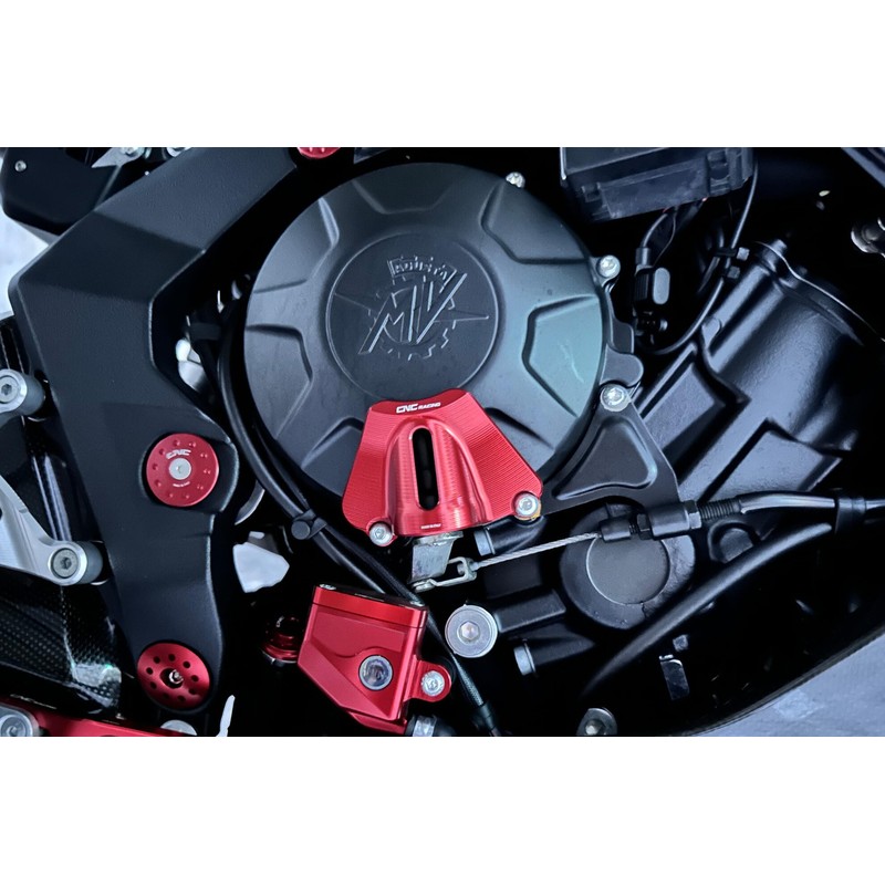 CA121 Clutch cover guard for Mv Agusta Brutale 3 800 E3 2012+ CNC Racing