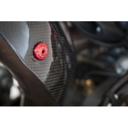 Vite paracalore scarico Ducati Superbike 1199 Panigale 2012+ CNC Racing