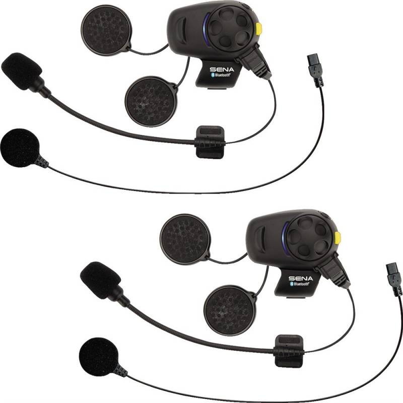 Interphone Bluetooth double pack SENA SMH5-FM avec radio FM