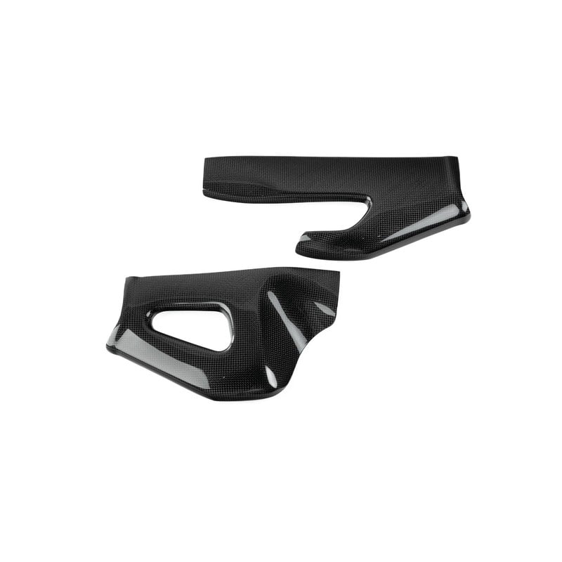 CARA2060 Protezioni Forcellone In Carbonio Coppia Aprilia Tuono V4 2025+ Lightech