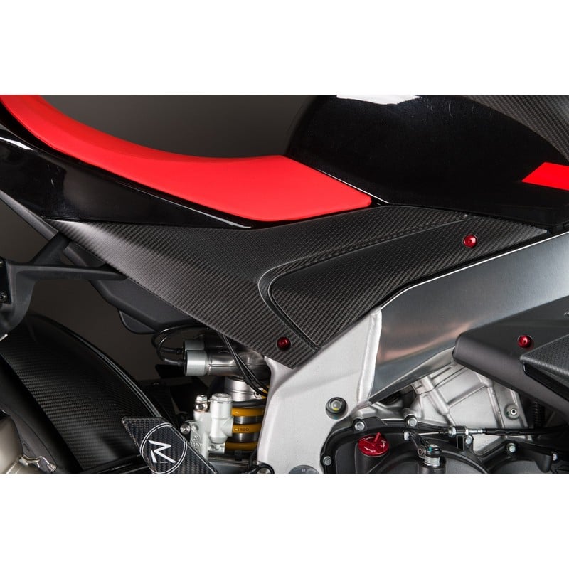 CARA2080 Carbon Side Under Tank Covers Pair Aprilia RSV4 1100 2021+ Lightech