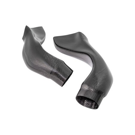 CARA3019 Tubi Airbox In Carbonio Coppia Aprilia RSV4 2009+ Lightech