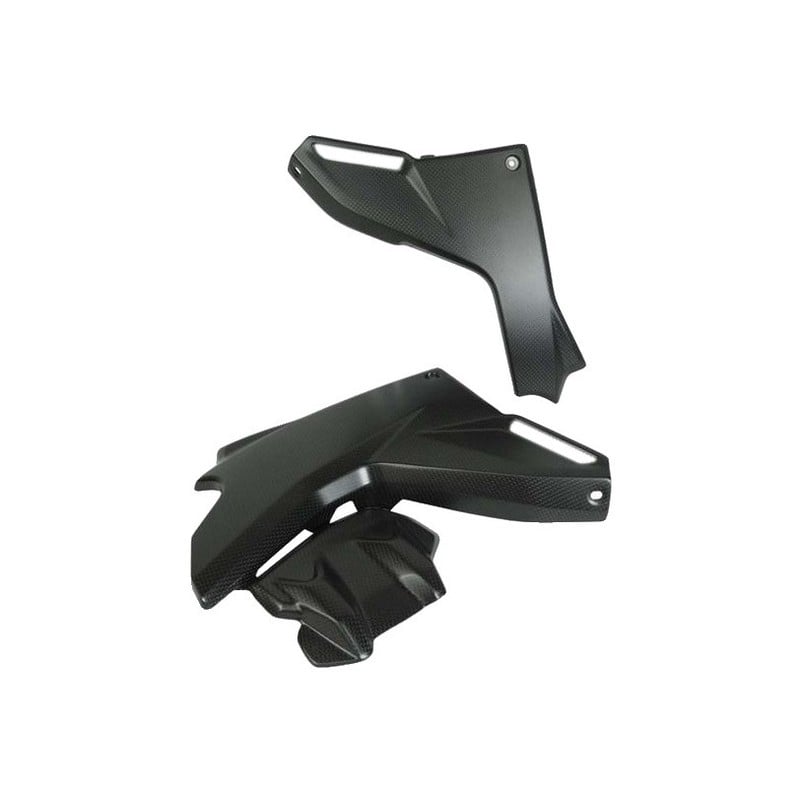 CARD0280 Panneaux latéraux sous réservoir en fibre de carbone Ducati Multistrada V4 2021+ Lightech