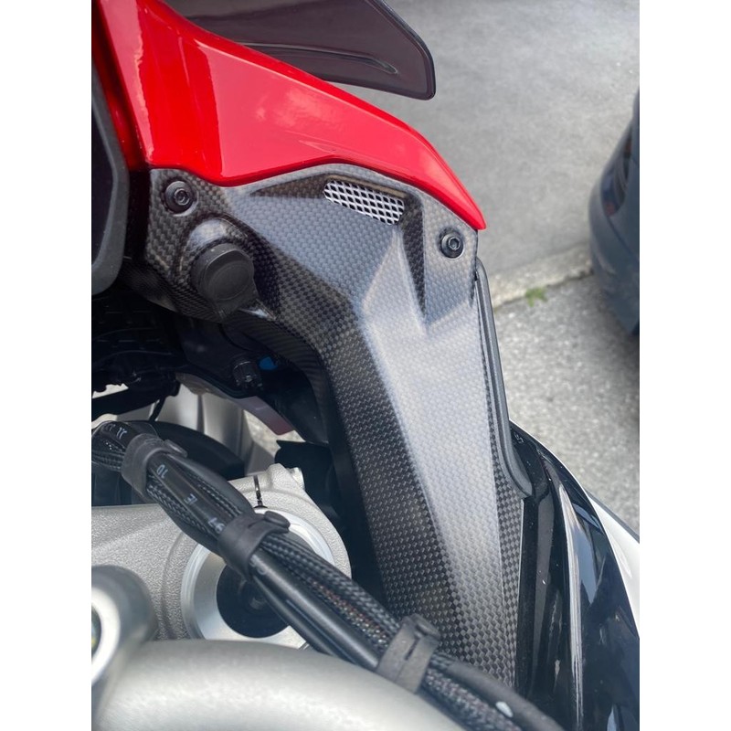 CARD0282M Matte rechte und linke Verkleidungsinnenseiten Ducati Multistrada V4 Pikes Peak 2022+ Ligh