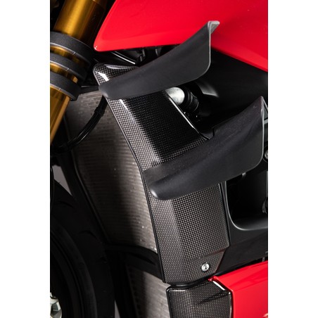 CARD0725 Cubierta lateral superior del radiador Ducati Streetfighter V4 2020+ Lightech