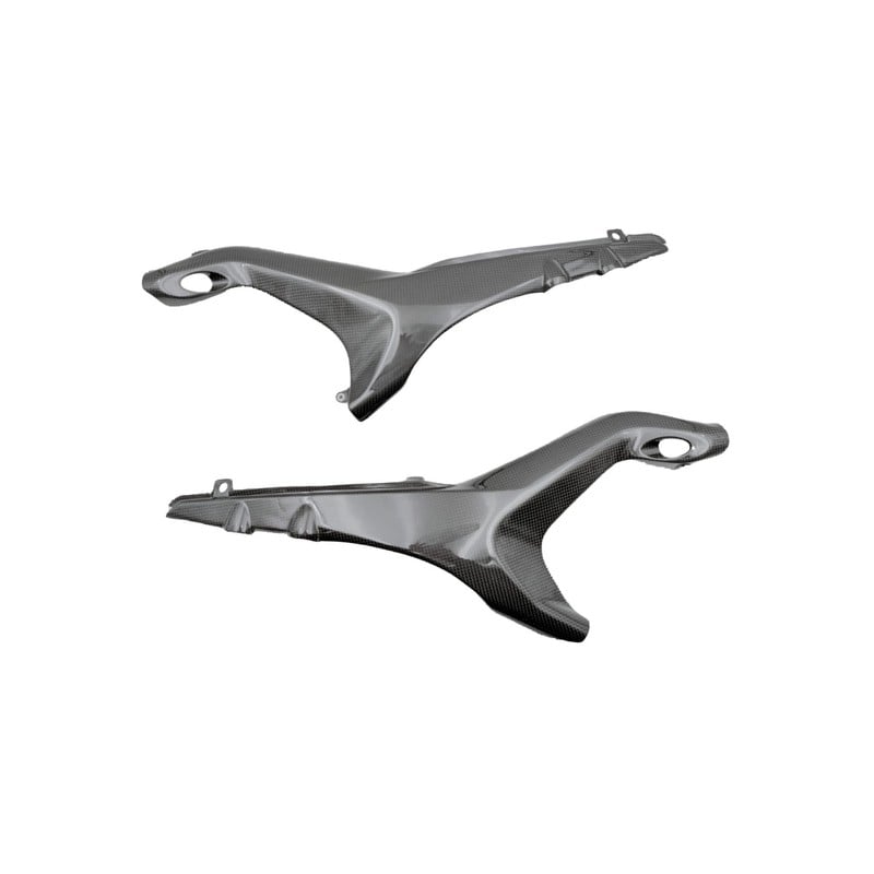 CARD0780 Fianchetti Sotto Serbatoio In Carbonio - Coppia Ducati Streetfighter V4 S 2020+ Lightech