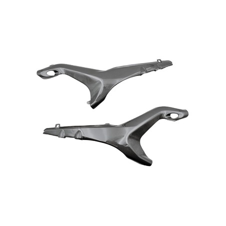 CARD0780 Carbon Under Tank Panels Pair Ducati Streetfighter V4 S 2020+ Lightech