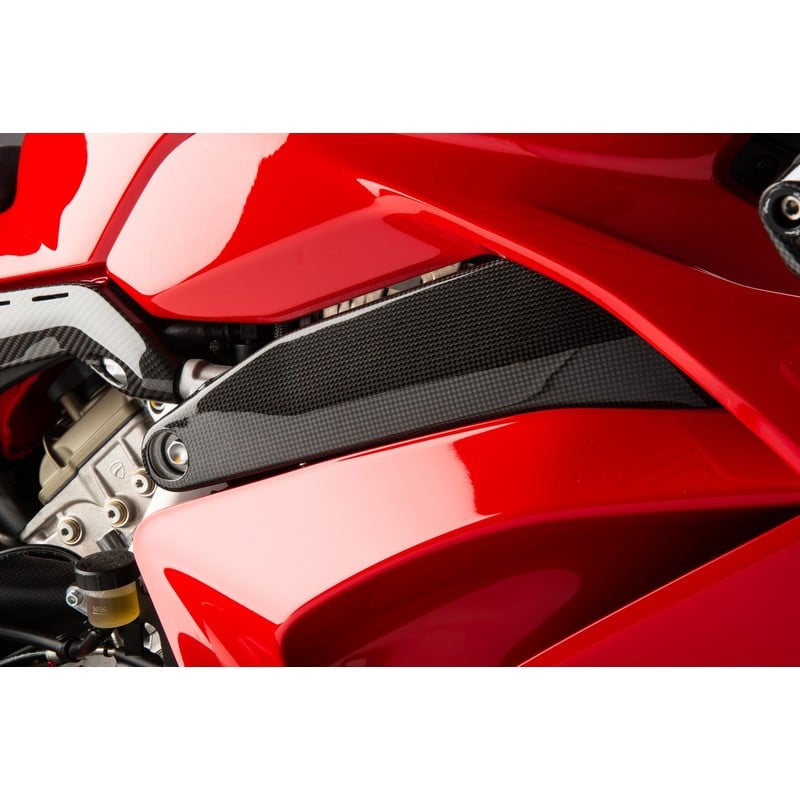 CARD0850 Protezioni Telaio In Carbonio Coppia Ducati Panigale V4 2018+ Lightech
