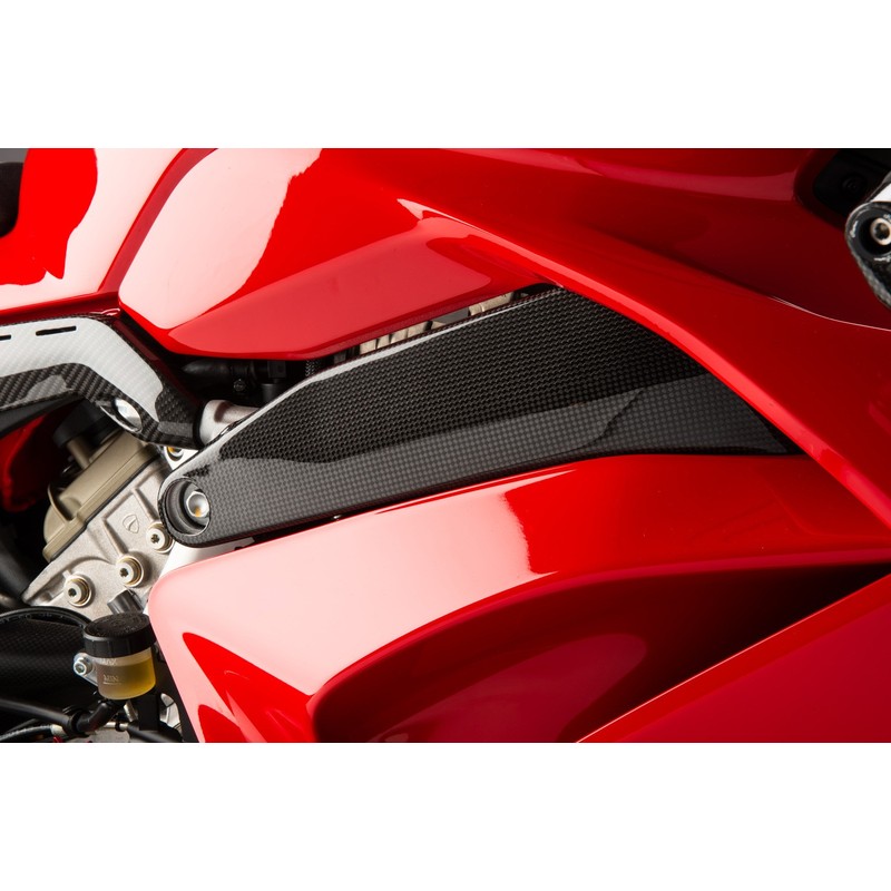 CARD0850 Carbon Frame Protections Pair Ducati Panigale V4 S 2018+ Lightech