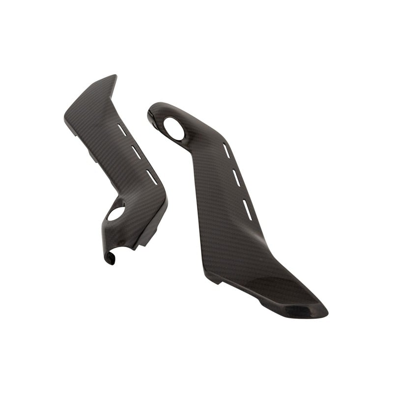 CARD0880 Fianchetti Sotto Serbatoio In Carbonio Coppia Ducati Panigale V4 2018+ Lightech