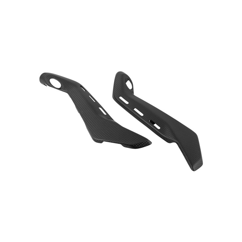 CARD0880M Paneles laterales de fibra de carbono para debajo del tanque - Acabado mate par Ducati Pan