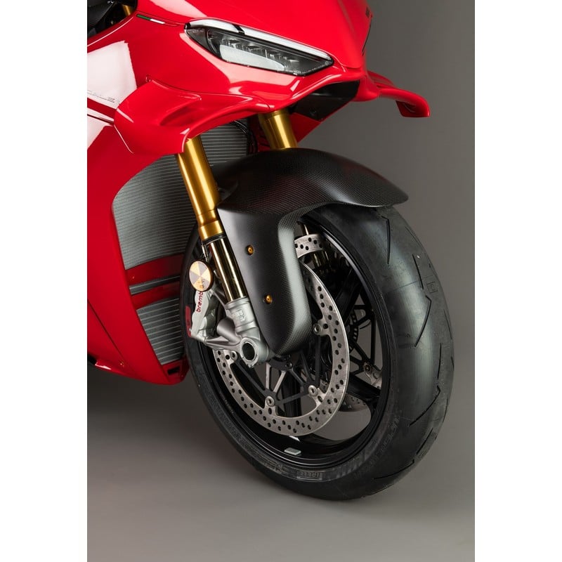 CARD2410M Garde-boue avant en fibre de carbone - Mat Ducati Panigale V4 2025+ Lightech
