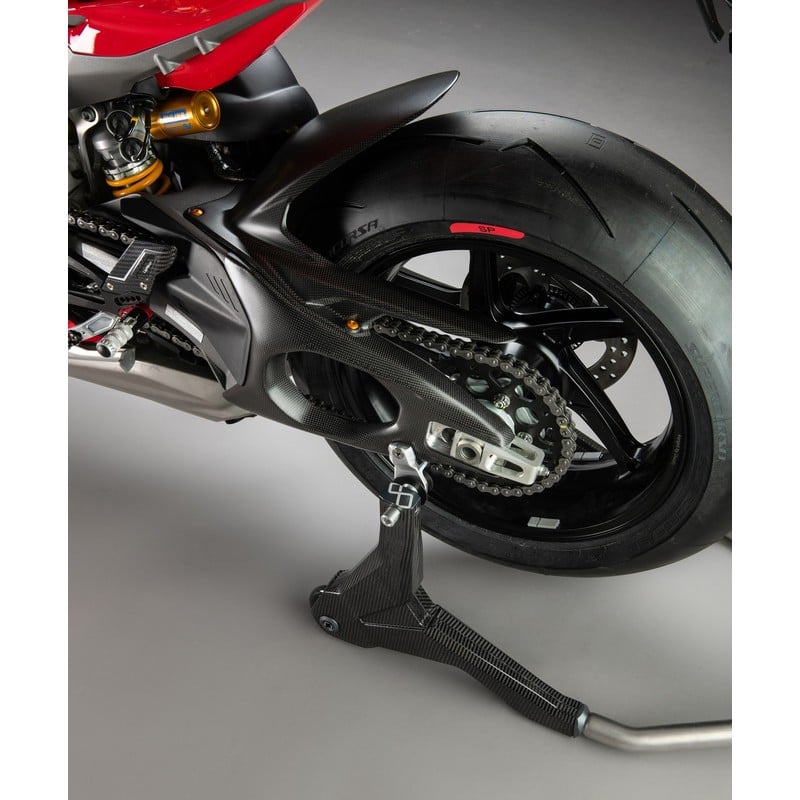 CARD2420M Parafango Post. In Carbonio - Opaco Ducati Panigale V4 2025+ Lightech