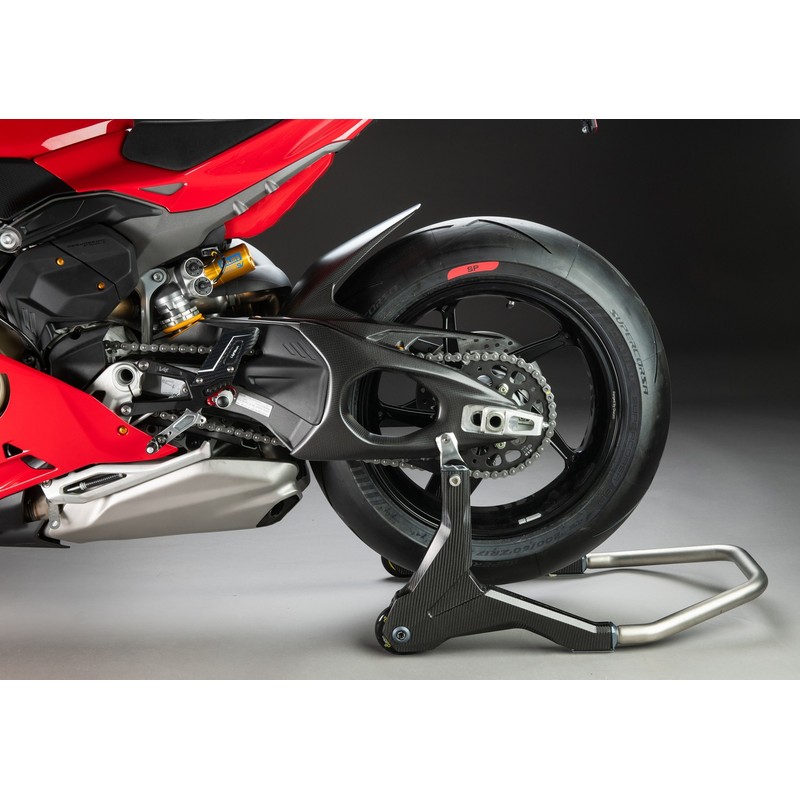 CARD2460M Protezioni Forcellone In Carbonio - Opaco Coppia Ducati Panigale V4 S 2025+ Lightech