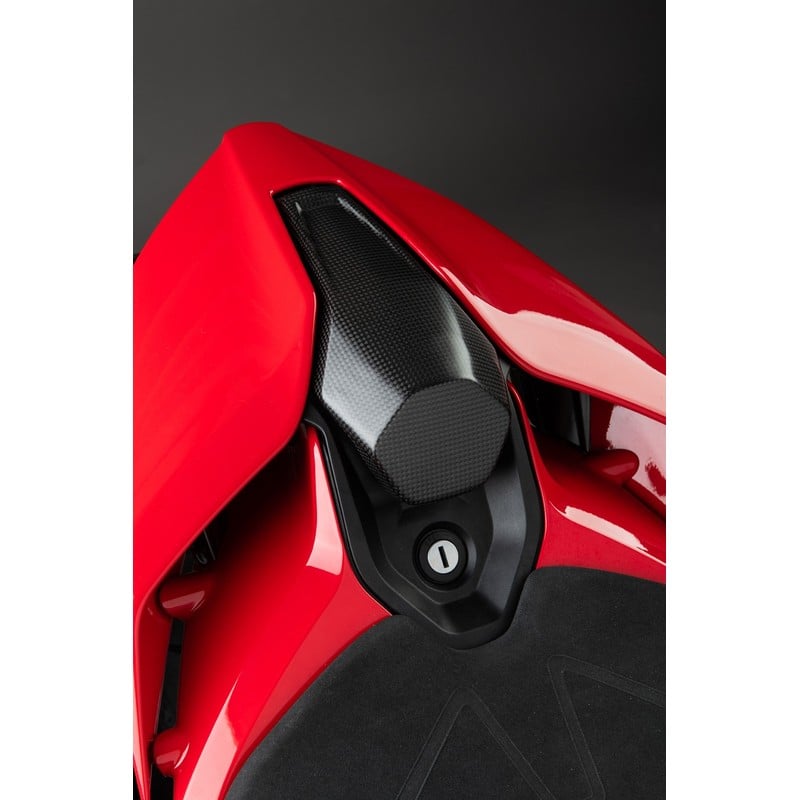 CARD2492M Cover Sellino Passeggero in Carbonio - Opaco Ducati Panigale V4 2025+ Lightech