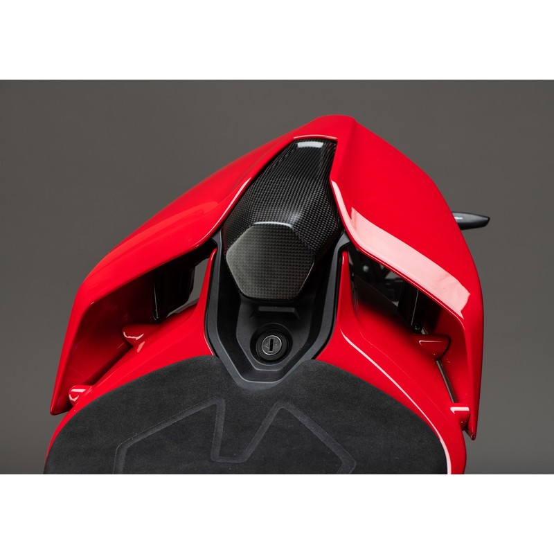 CARD2492M Carbon Passenger Seat Cover - Matt Ducati Panigale V4 S 2025+ Lightech