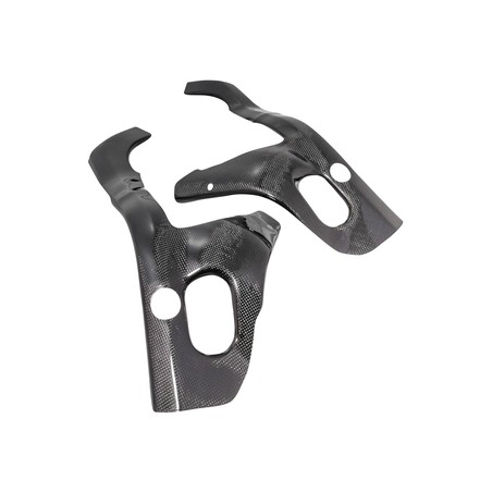 CARH6550 Carbon Frame Protections Pair Honda CBR600RR 2007+ Lightech