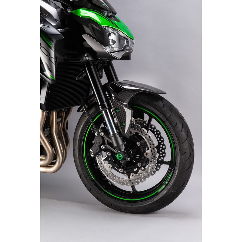 CARK8010 Carbon Front Mudguard Kawasaki Z900 2017+ Lightech
