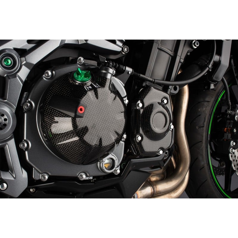 CARK8018 Couvercle de ramassage en carbone Kawasaki Z900SE 2026+ Lightech
