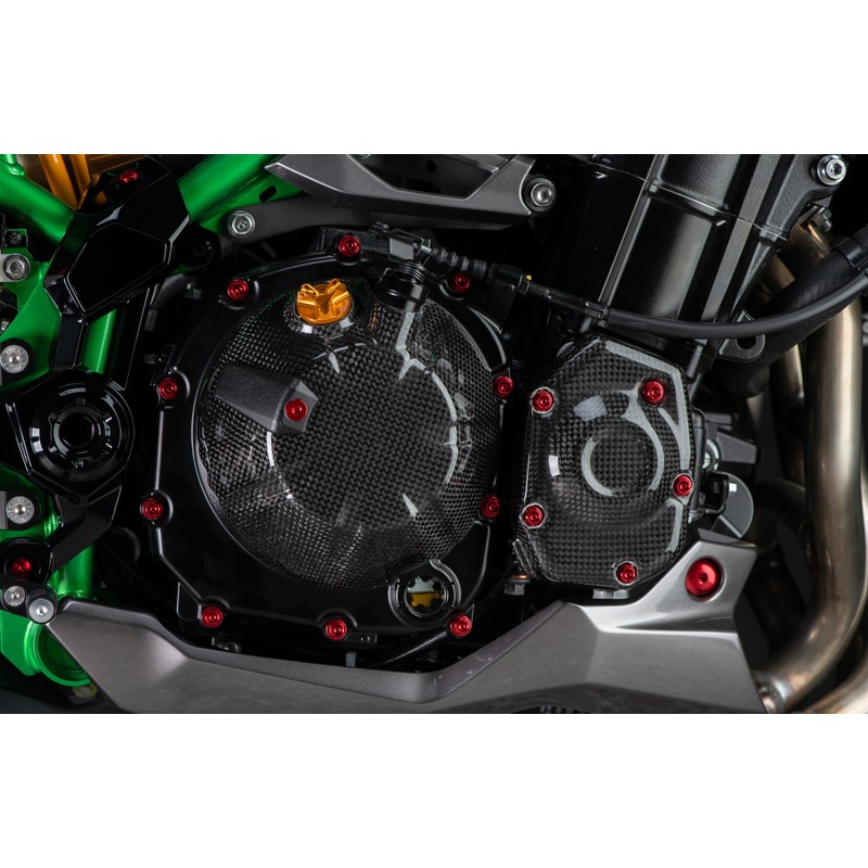 CARK8030 Osłona sprzęgła z włókna węglowego Kawasaki Z900 2017+ Lightech