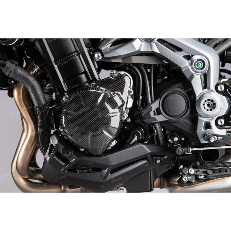 CARK8040 Carbon Electric Cover Kawasaki Z900 2017+ Lightech