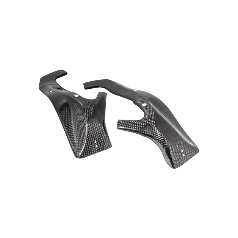 CARK9550 Carbon Frame Protections Pair Kawasaki ZX636 2009+ Lightech