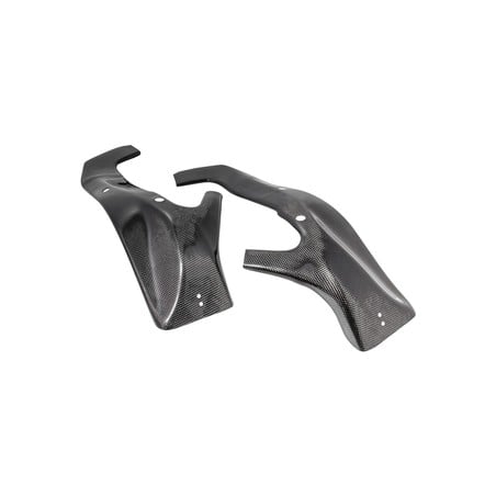 CARK9550 Protezioni Telaio In Carbonio Coppia Kawasaki ZX636 2009+ Lightech