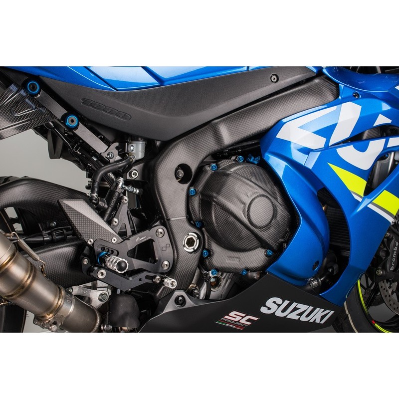CARS6530M Carbon-Kupplungsdeckel – Matt Suzuki GSX-R1000 2017+ Lightech