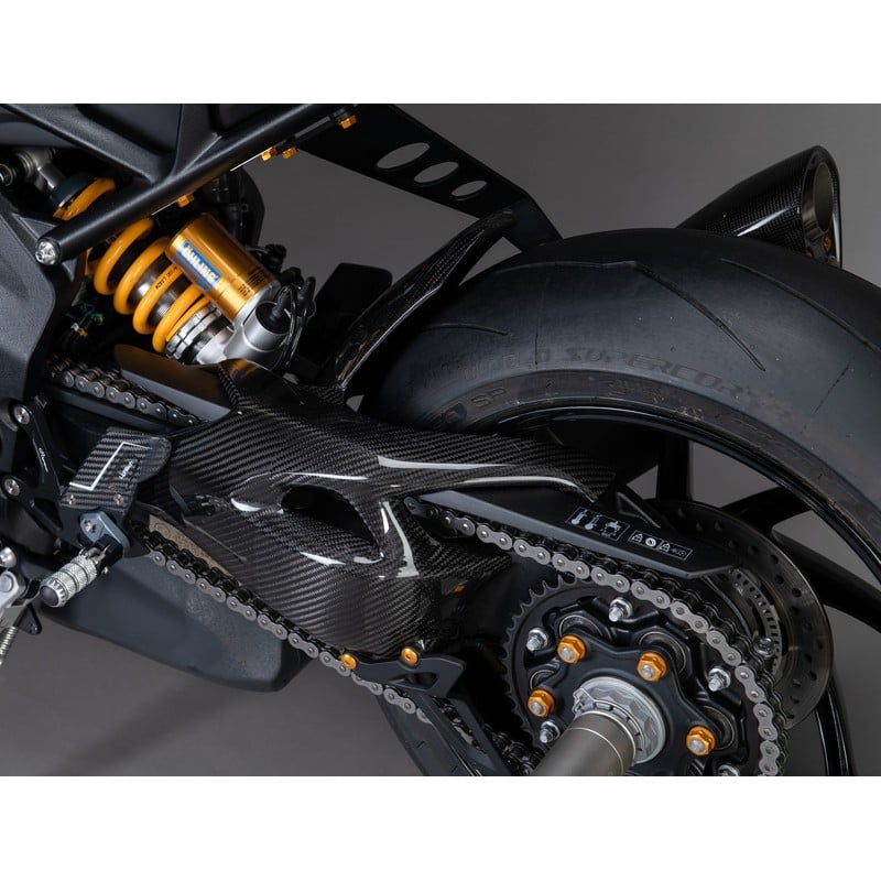 CART1220 Guardabarros trasero de carbono Triumph Speed Triple 1200 RR 2021+ Lightech