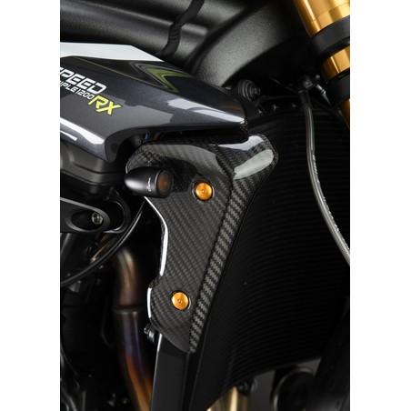 CART1285 Paneles laterales de radiador de carbono Triumph Speed Triple 1200 RX 2021+ Lightech