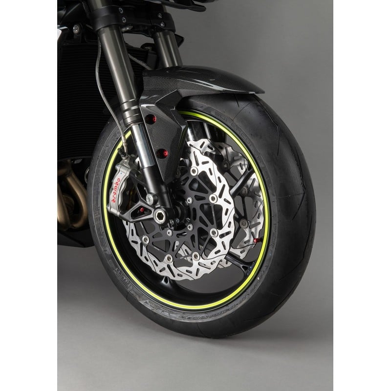 CART2410 Carbon Front Mudguard Triumph Street Triple 765 R 2017+ Lightech