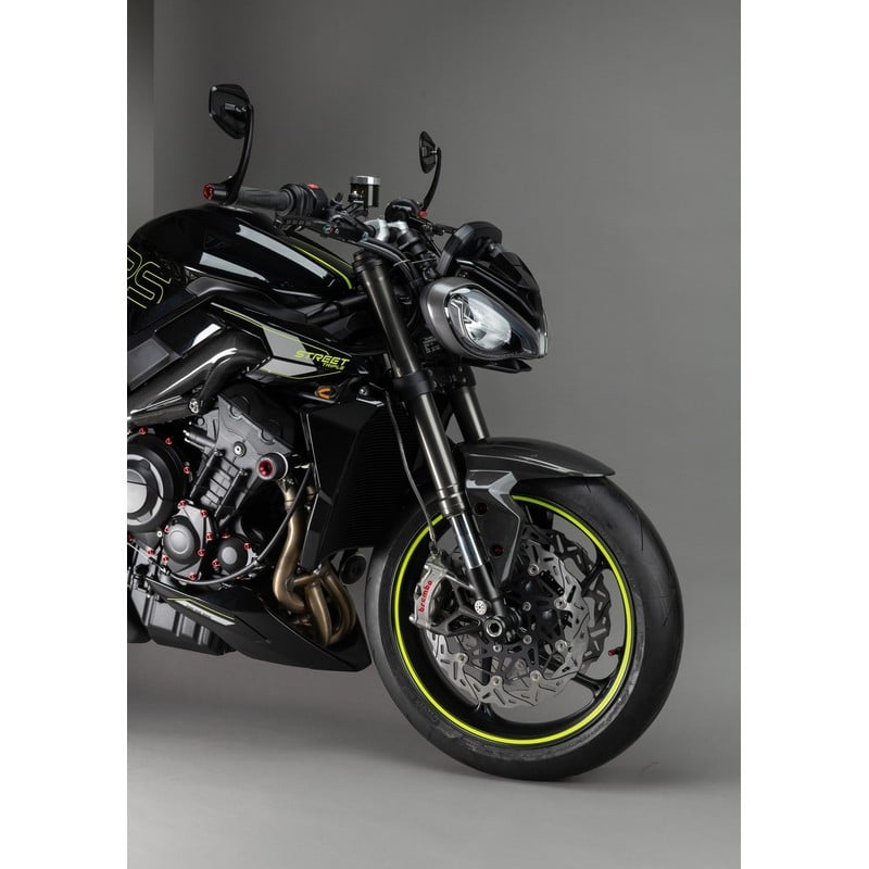 CART2410 Carbon Front Mudguard Triumph Street Triple 765 S 2017+ Lightech