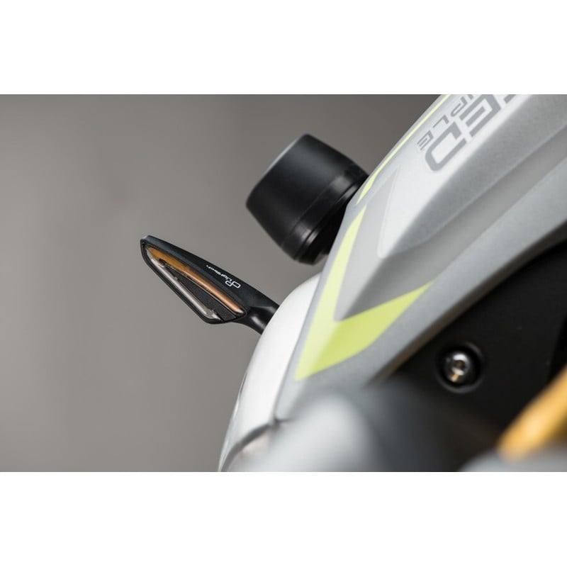 FRE934NER_MORINI Frecce + luce bianca anteriore Coppia Indicatori Omologati E... FRE934NER Morini Li