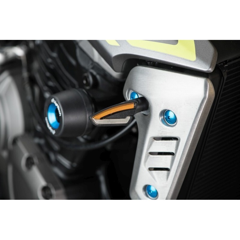 FRE934NER_QJ_MOTOR Pfeile + weißes Frontlicht, Paar E-geprüfte Blinker... FRE934NER QJ Motor Lightec