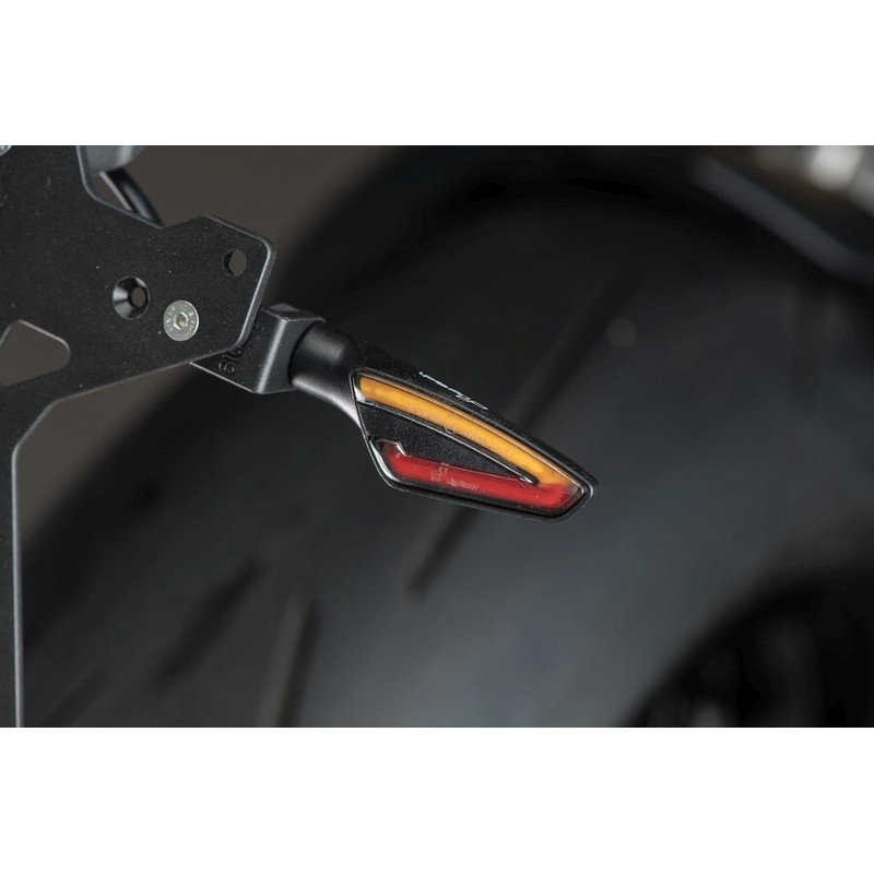 FRE935NER_YAMAHA Frecce + luce rossa posteriore + luce stop Coppia Indicatori Di Direzione Omologati