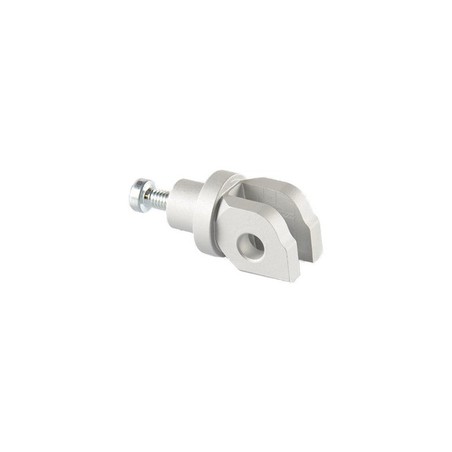 FTP019SIL Adapter podnóżka kierowcy do oryginalnego podnóżka Ø8 para Yamaha MT-10 2016+ Lightech